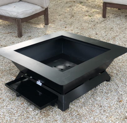 36 inch steel fire pit with logo option